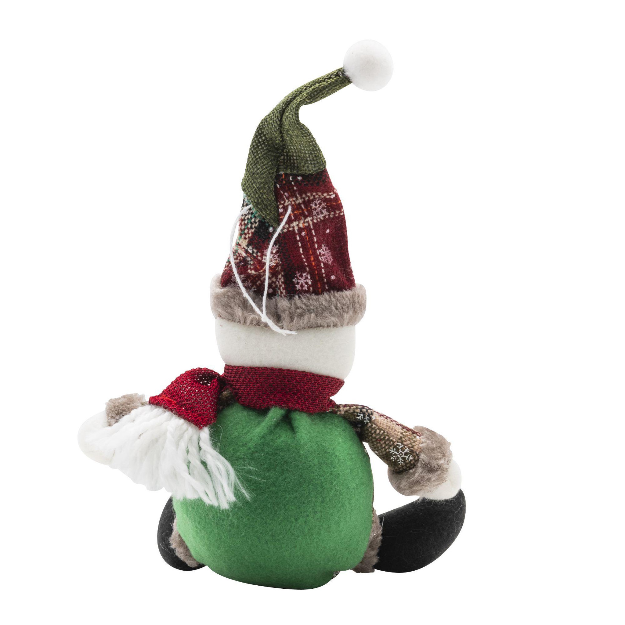 Voir la diapositive 3 : WERKAPRO Peluche assise bonhomme de neige 25cm