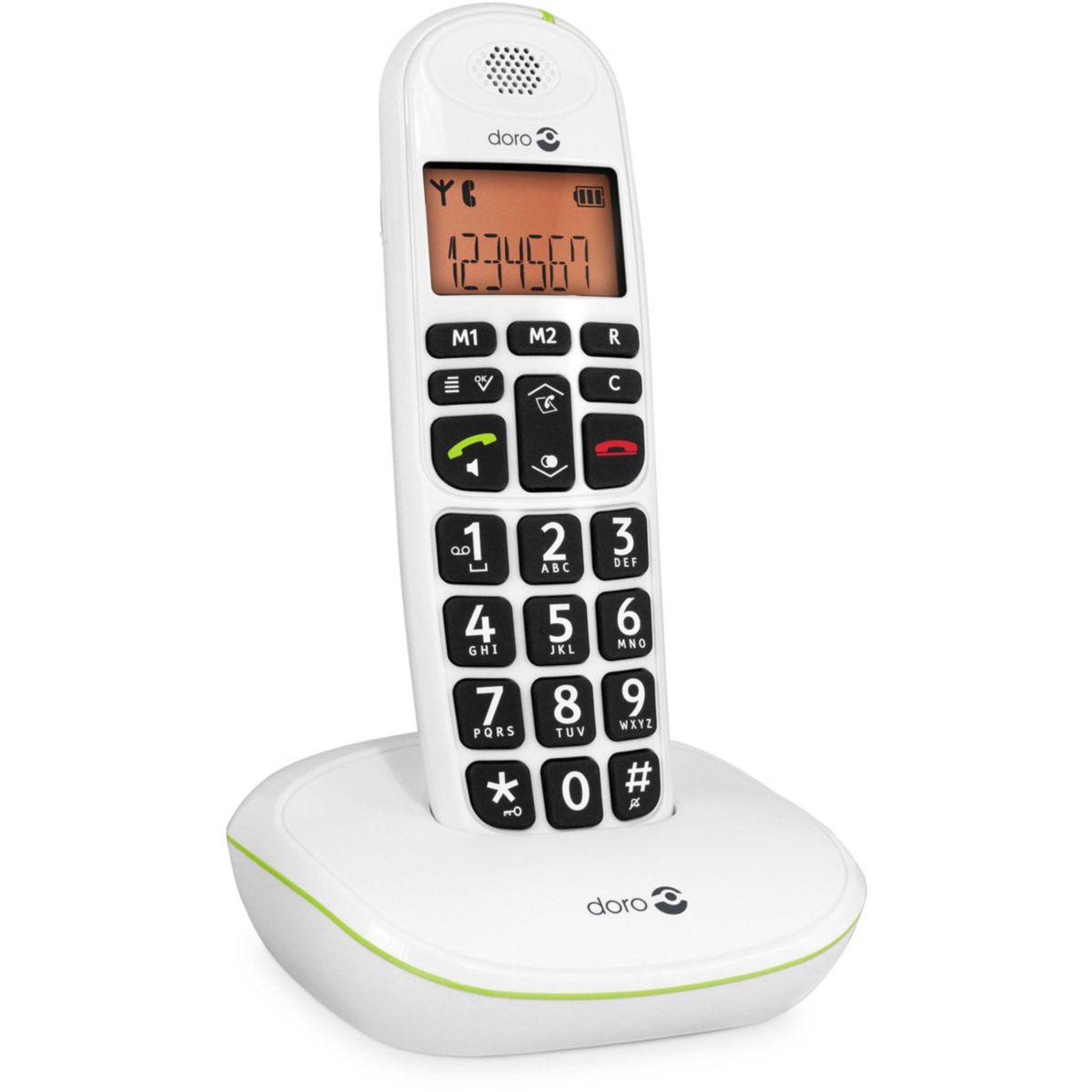 Doro Téléphone sans fil phone easy 100w noir