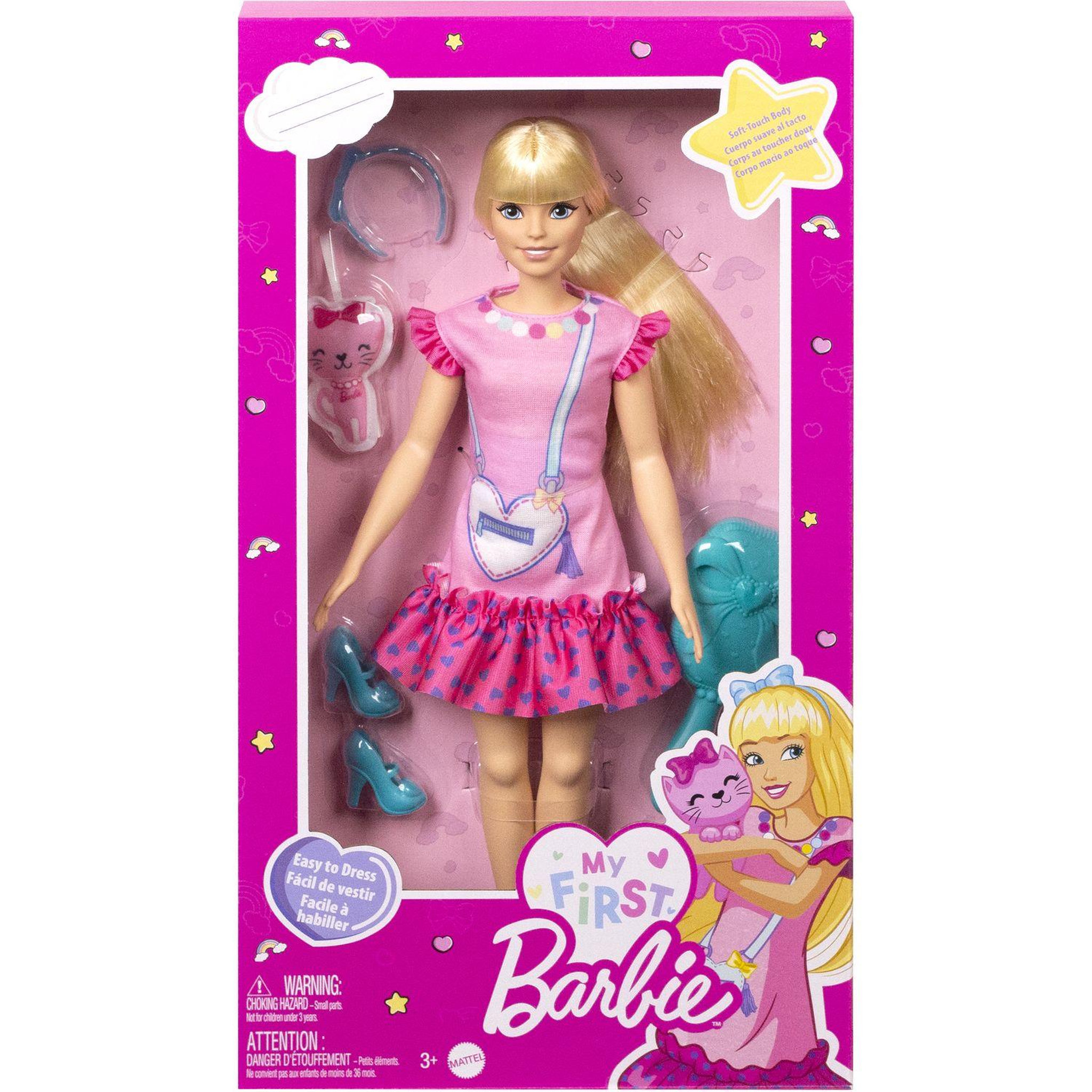 Voir la diapositive 1 : BARBIE Ma première Barbie Blonde