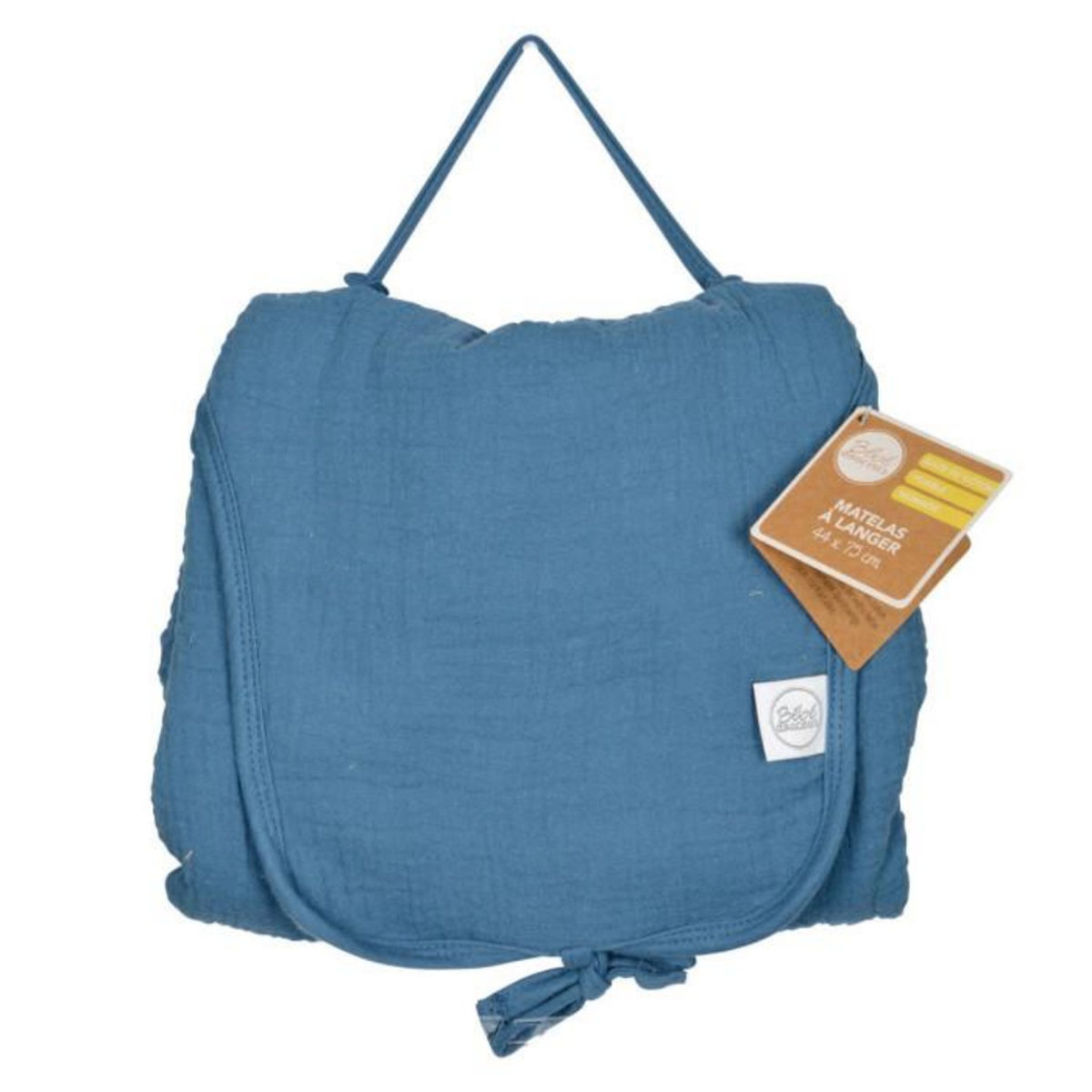 Paris Prix Matelas à Langer Bébé  Nomade  75cm Bleu Foncé