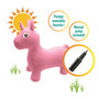 Voir la diapositive 3 : Lexibook Licorne Sauteuse Gonflable avec housse en peluche
