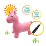 Voir la diapositive 3 : Lexibook Licorne Sauteuse Gonflable avec housse en peluche