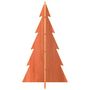 Voir la diapositive 4 : VIDAXL Arbre de Noël en bois pour décoration 80 cm bois de pin massif