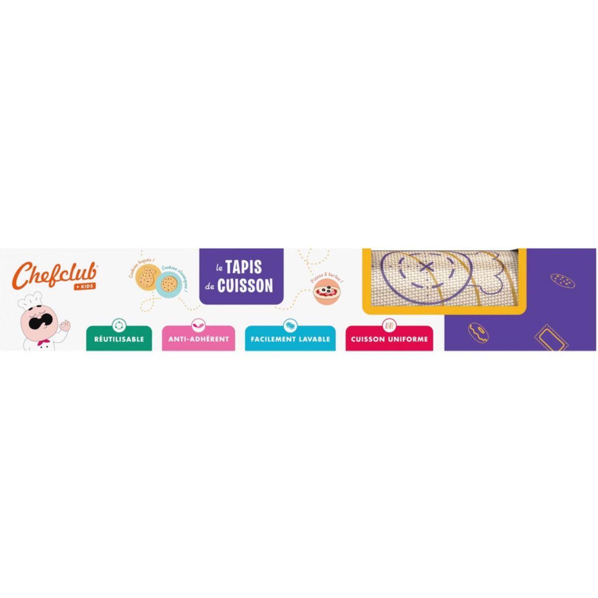 Voir la diapositive 2 : CHEFCLUB Tapis de cuisson tapis de cuisson