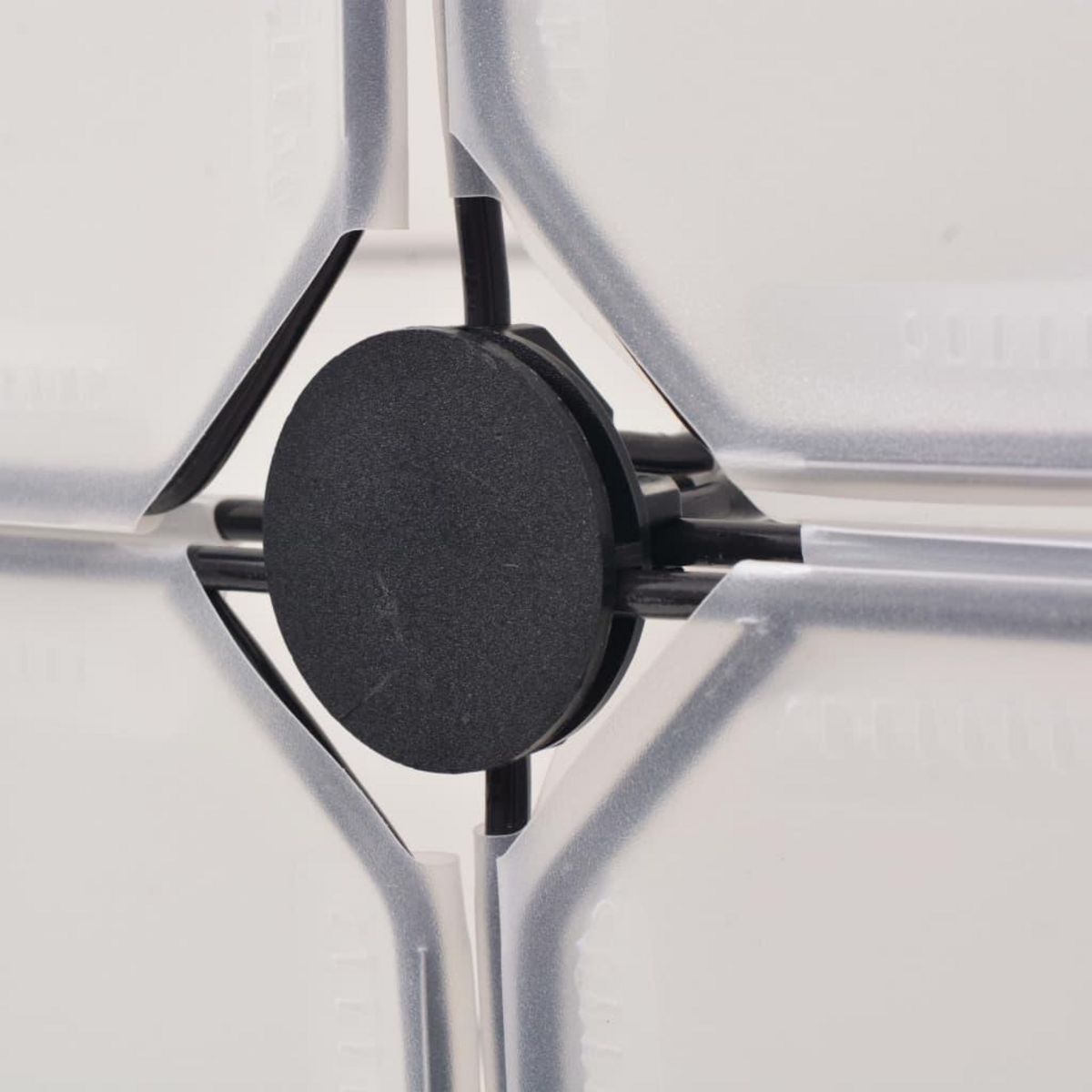 VIDAXL Armoire a chaussures avec 12 compartiments Blanc