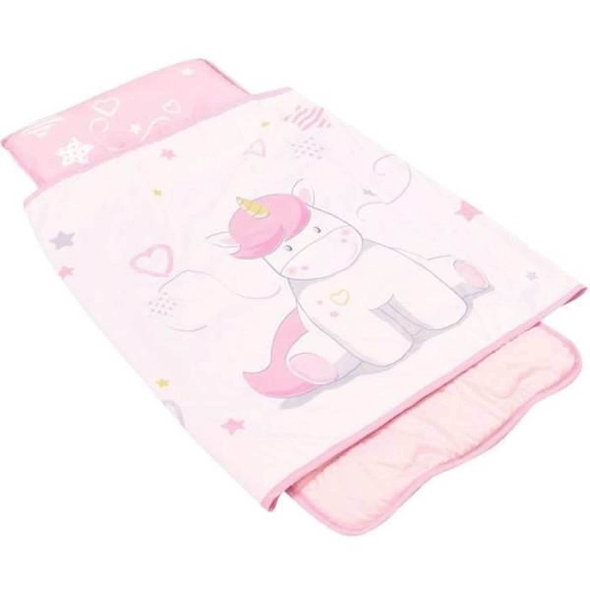 Voir la diapositive 4 : Fun House Tapis de Sieste Fun-House motif licorne rose et blanc