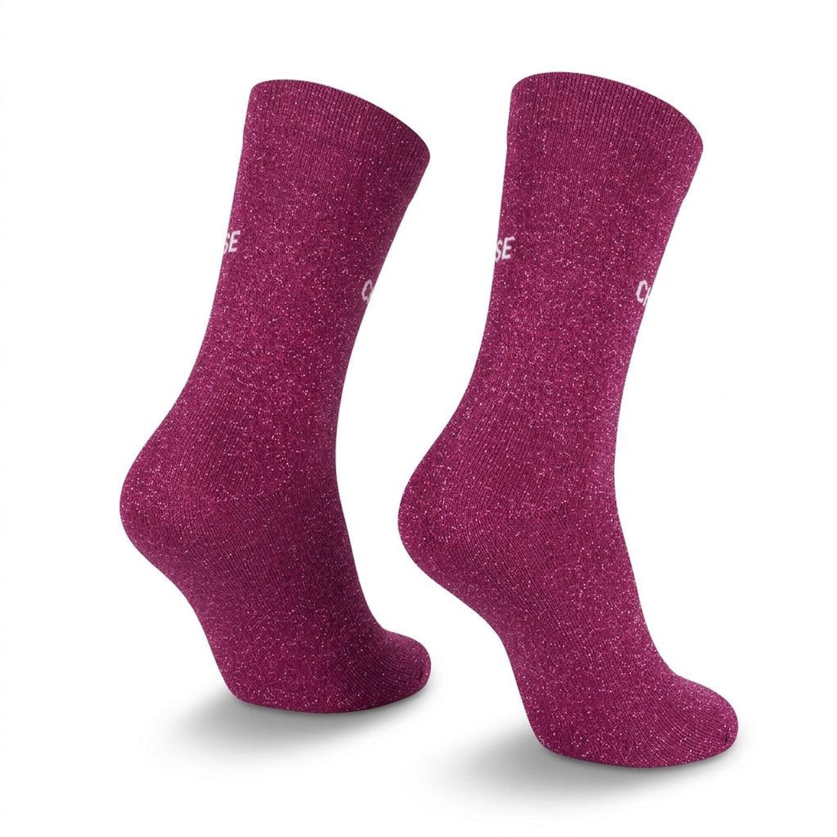 OZABI Chaussettes Femme Lurex Message Humoristique