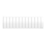 Sauter Radiateur électrique connecté IPALA bas 1400W blanc - inertie fluide