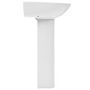 Voir la diapositive 4 : VIDAXL Lavabo autoportant avec socle Ceramique Blanc 520x440x190 mm