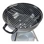 Voir la diapositive 3 : GARDENSTAR Barbecue charbon de bois rond kettle en acier émaillé avec roues 53.5 x 52 x 79 cm - Grille D41.5 cm - Couvercle - Cendrier