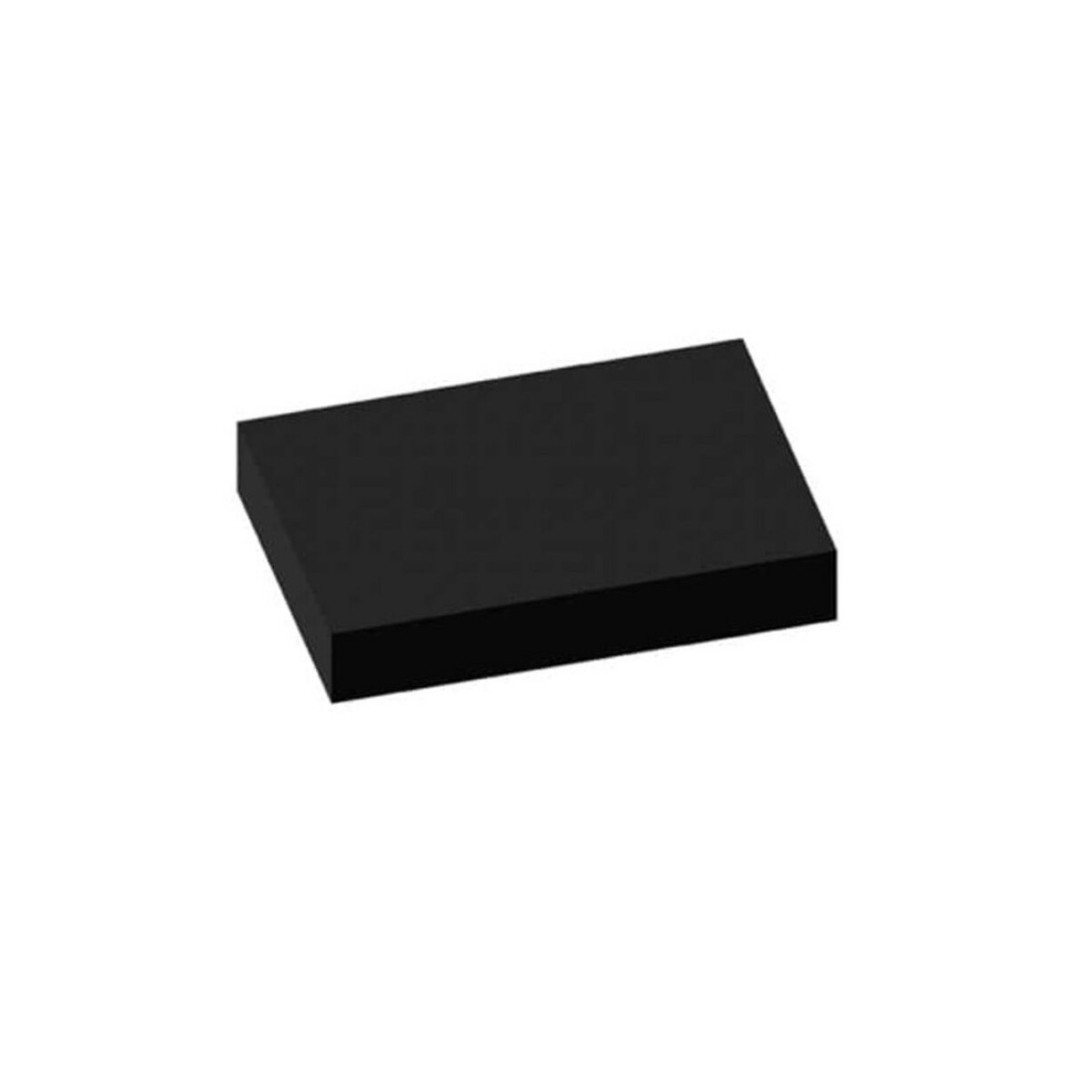 ESPACE-BRICOLAGE Tapis larmé noir 100x140cm épaisseur 3mm