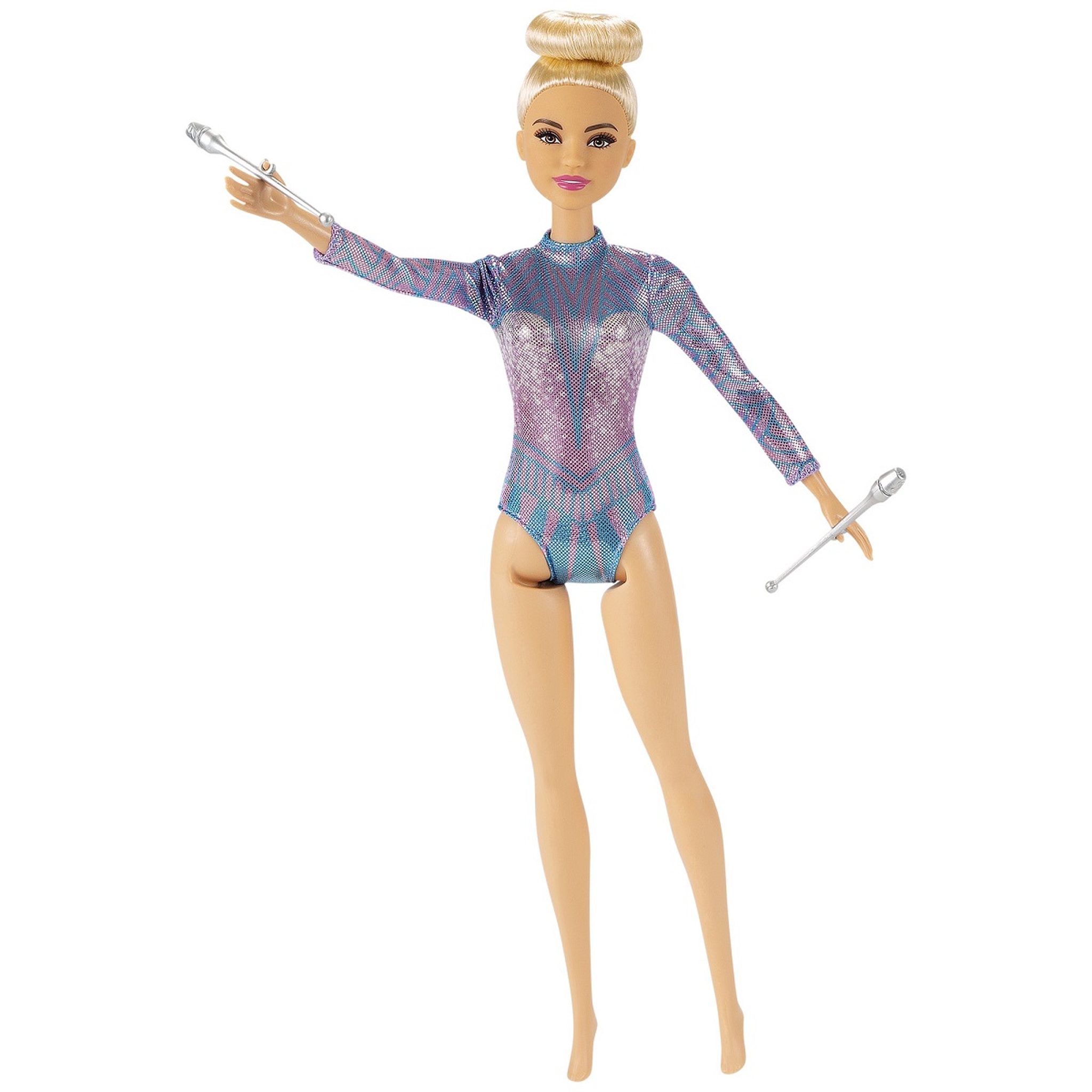 Voir la diapositive 4 : BARBIE Poupée Barbie Métiers de Rêves - Barbie gymnaste blonde