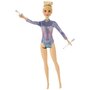 BARBIE Poupée Barbie Métiers de Rêves - Barbie gymnaste blonde
