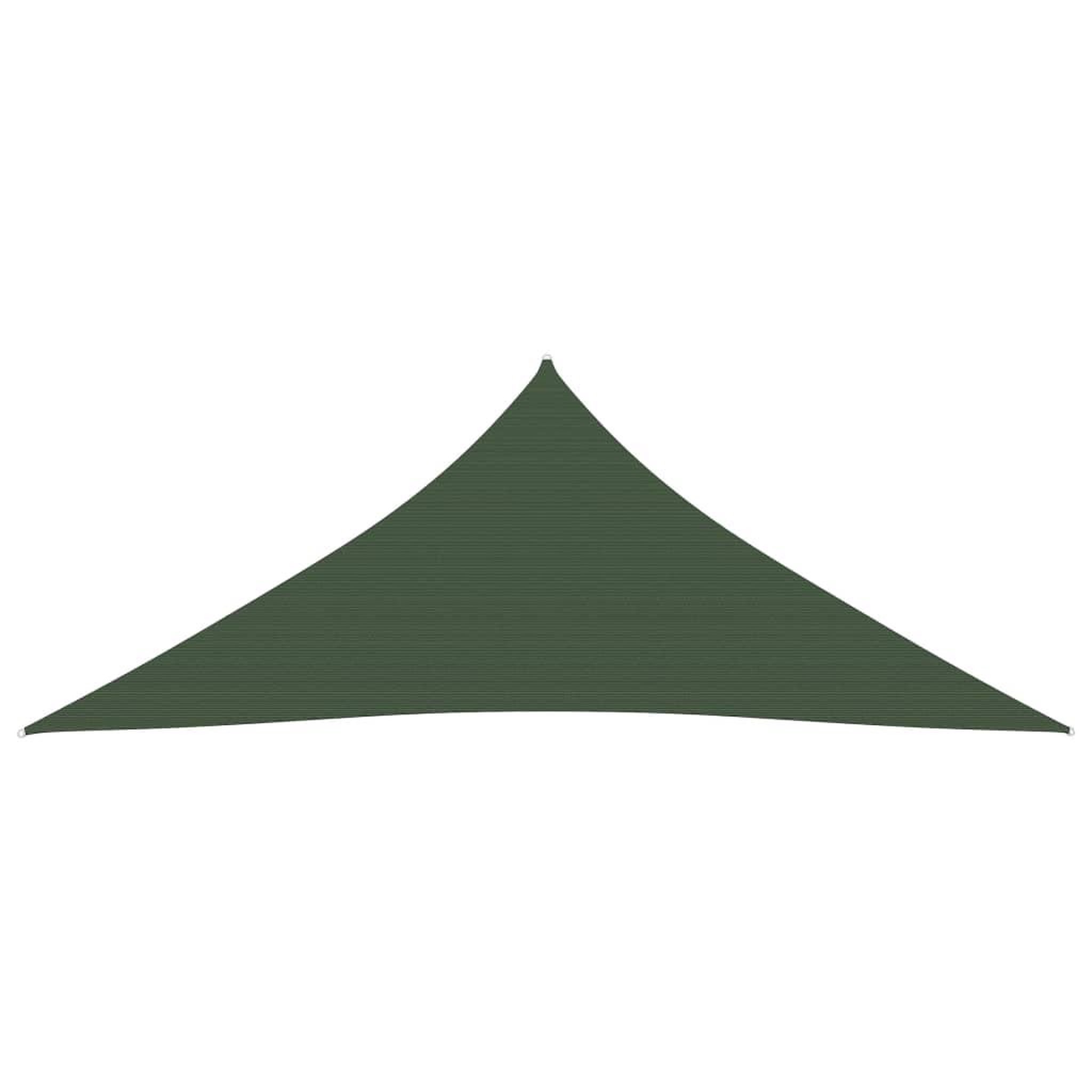 Voir la diapositive 3 : VIDAXL Voile d'ombrage 160 g/m^2 Vert fonce 5x6x6 m PEHD