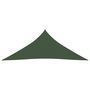Voir la diapositive 3 : VIDAXL Voile d'ombrage 160 g/m^2 Vert fonce 5x6x6 m PEHD