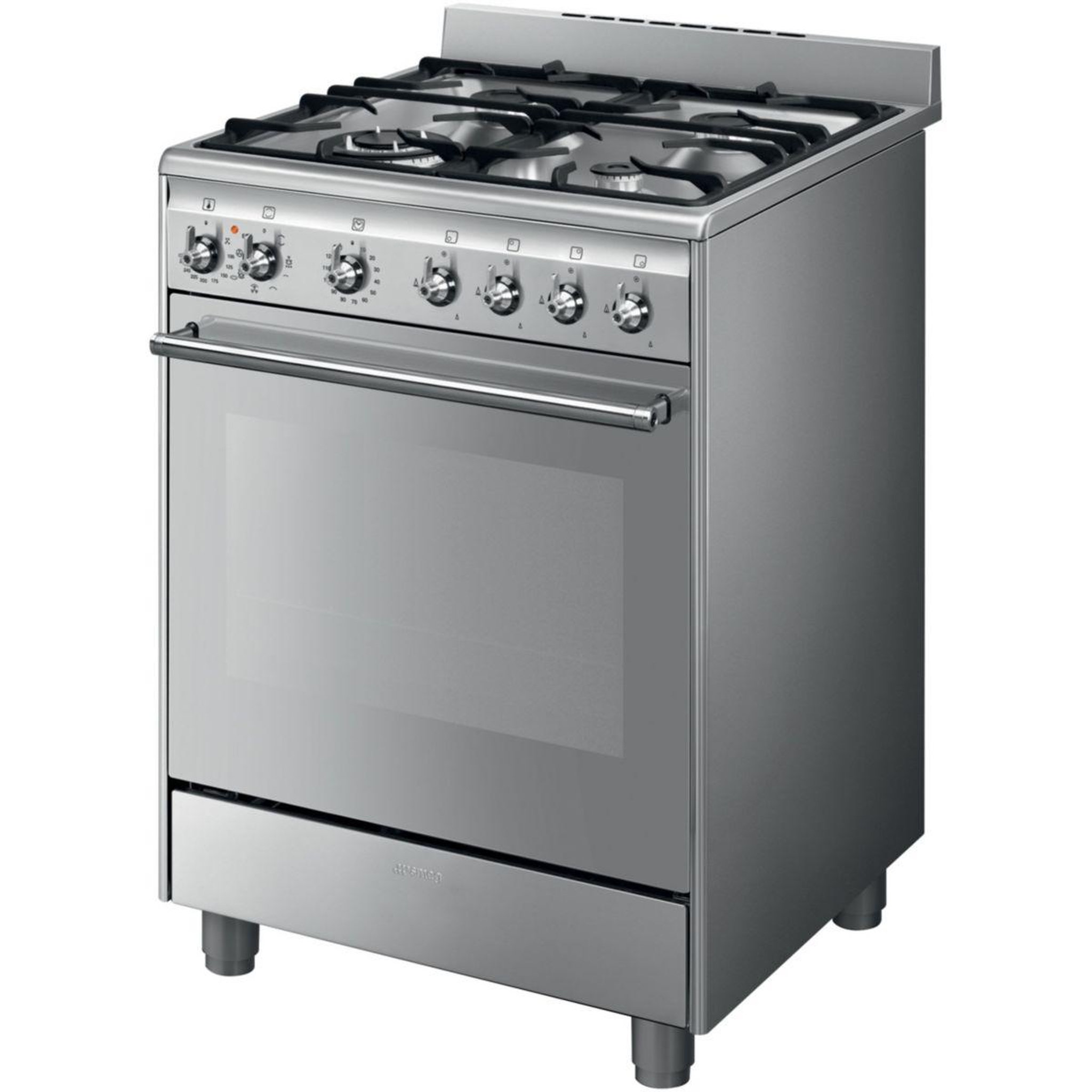 Voir la diapositive 5 : SMEG Cuisinière gaz sx61gm