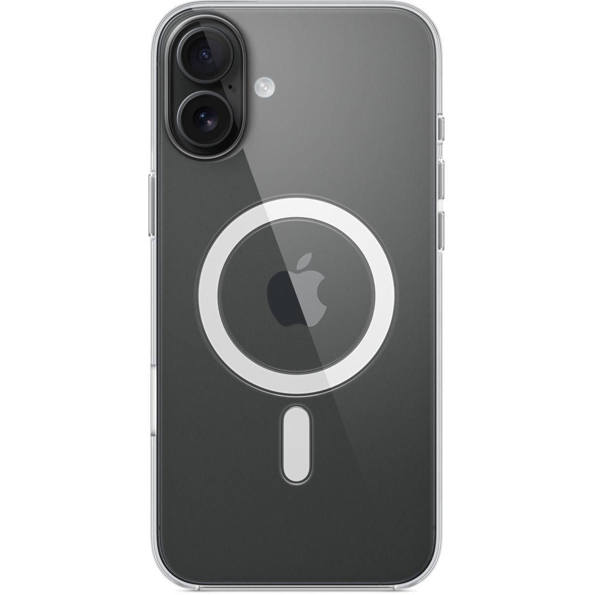 APPLE Coque iPhone 16 Plus MagSafe transparente