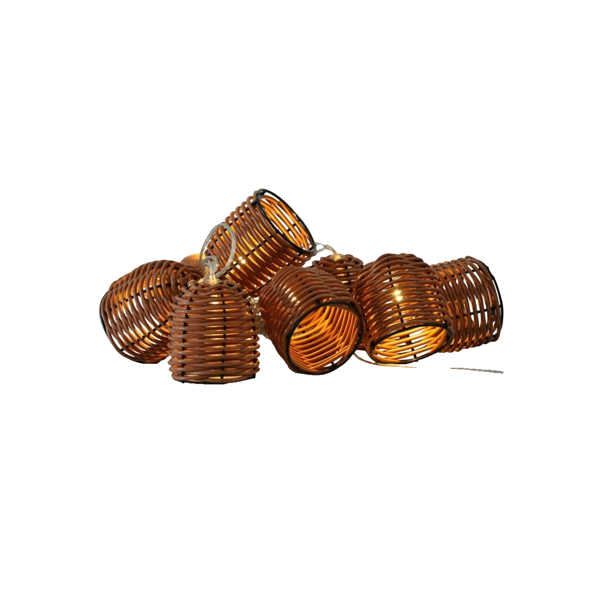 Voir la diapositive 6 : ATMOSPHERA Guirlande Lumineuse Led  Solaia  335cm Beige