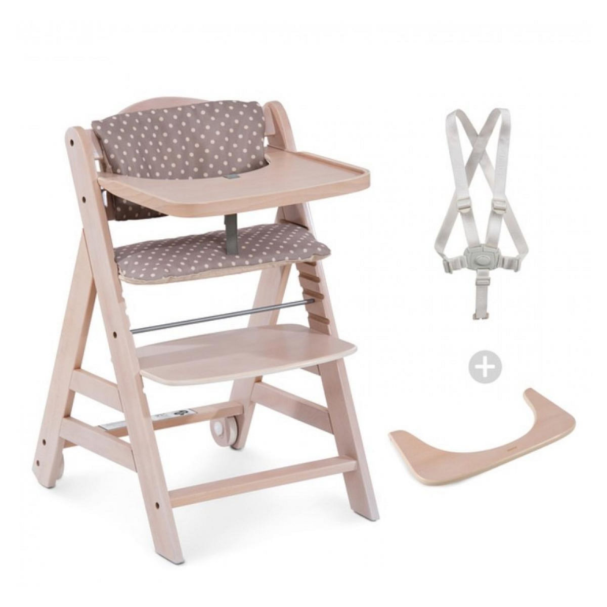 HAUCK Chaise haute Beta+B Blanchi