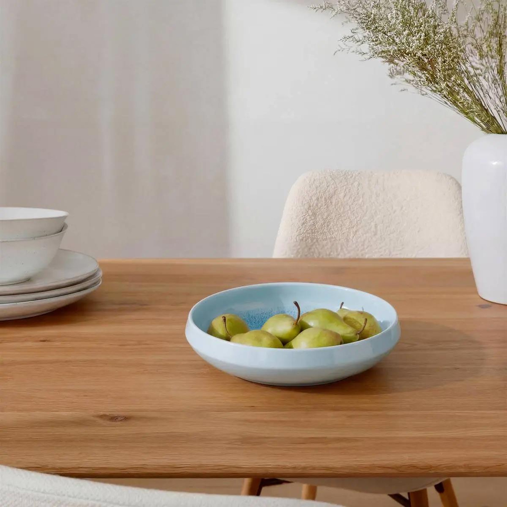 Voir la diapositive 2 : SECRET DE GOURMET Saladier en mélamine  léa  24cm bleu