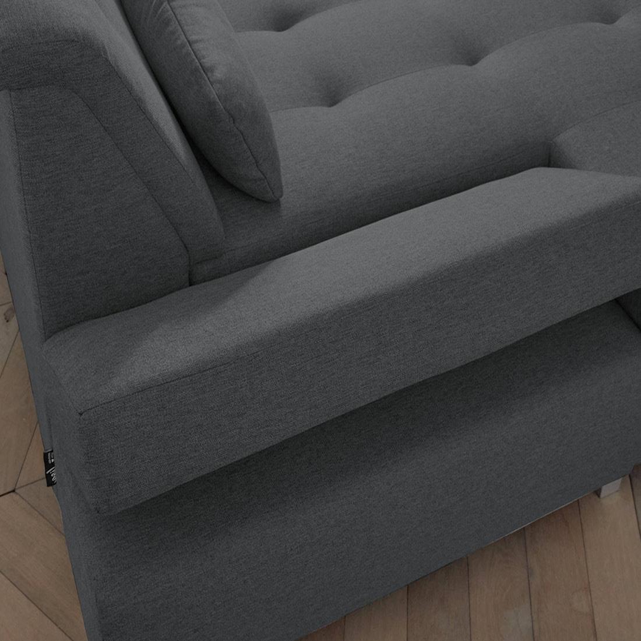 Voir la diapositive 5 : LISA DESIGN Vermont - canapé panoramique d'angle droit - 7 places - xxl
