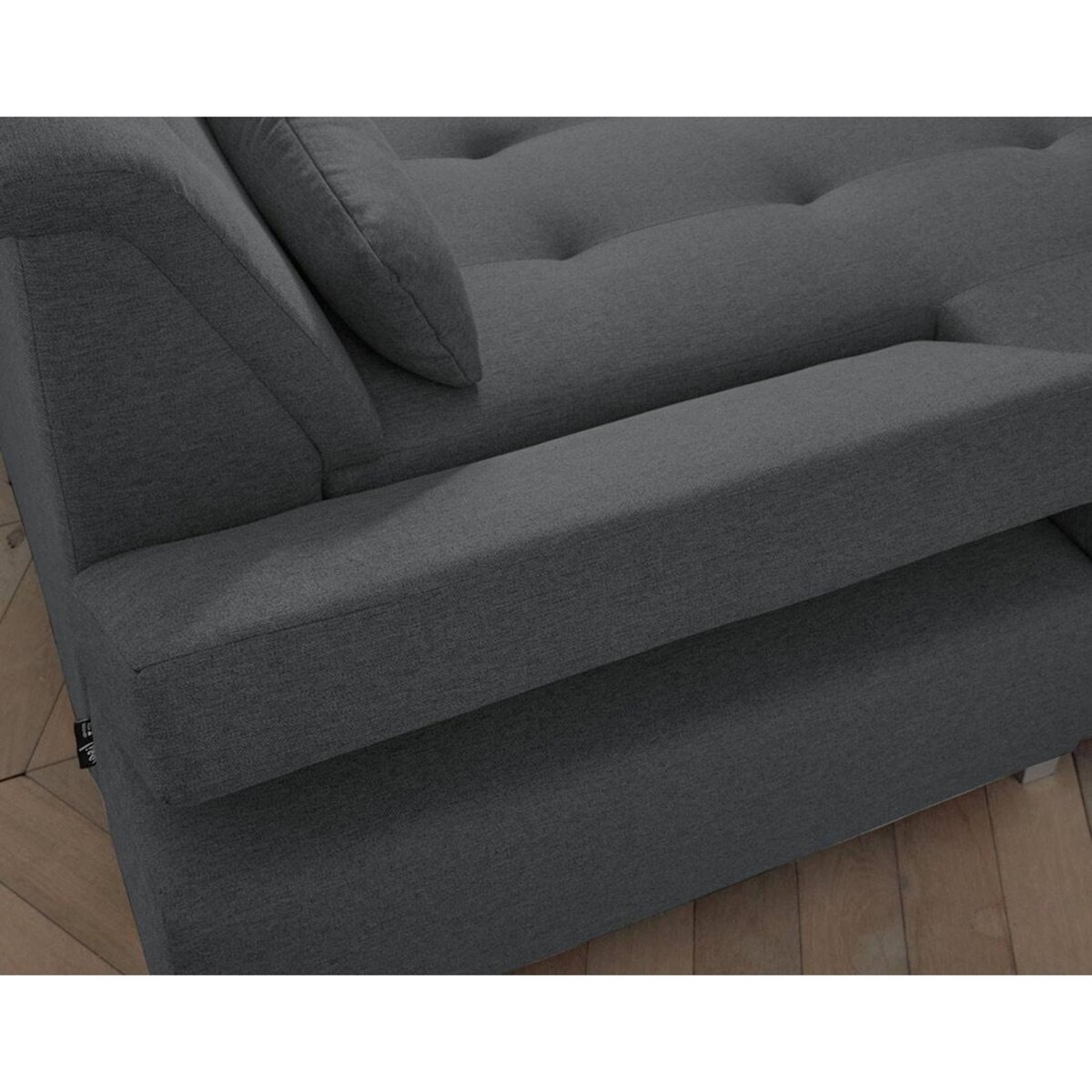 LISA DESIGN Vermont - canapé panoramique d'angle droit - 7 places - xxl