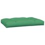 Voir la diapositive 4 : VIDAXL Coussins de palette lot de 2 vert tissu