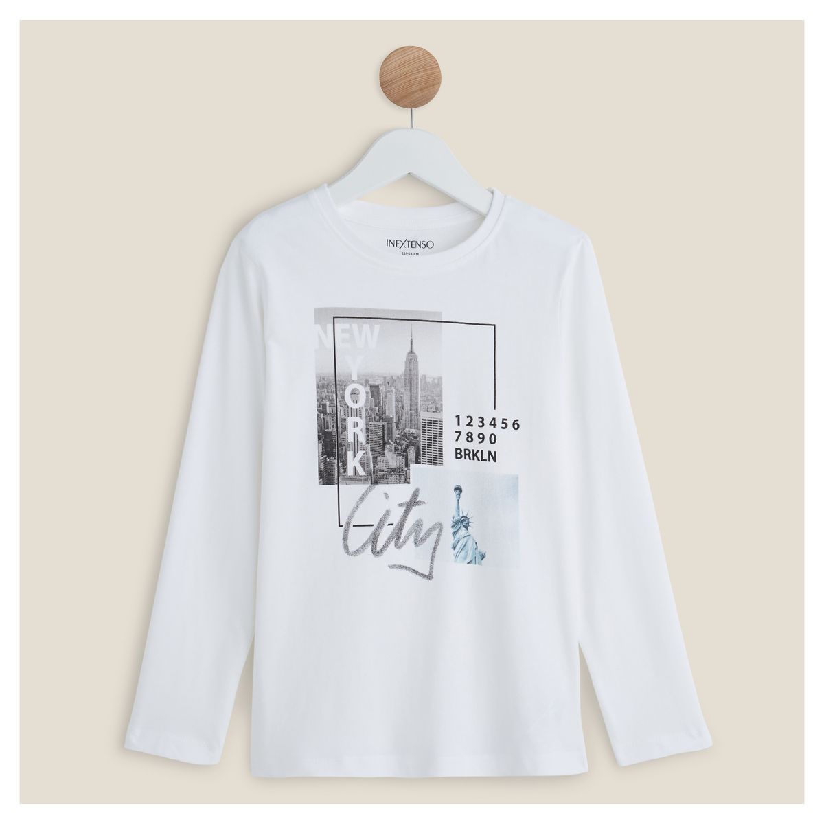 IN EXTENSO T-shirt manches longues garçon