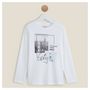 Voir la diapositive 1 : IN EXTENSO T-shirt manches longues garçon