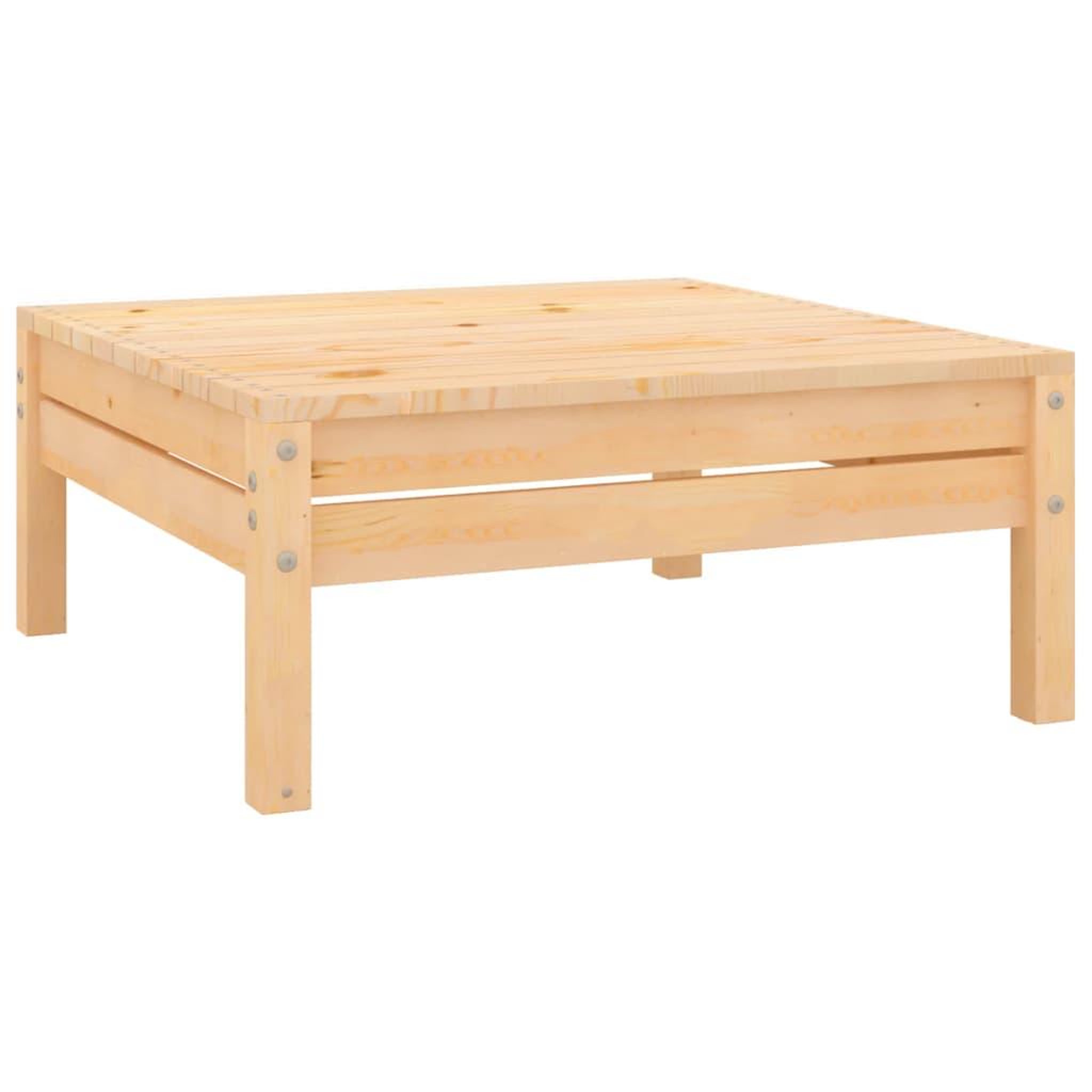 Voir la diapositive 3 : VIDAXL Salon de jardin 11 pcs Bois de pin massif