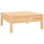Voir la diapositive 3 : VIDAXL Salon de jardin 11 pcs Bois de pin massif