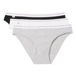 Lacoste X3 Culottes /Noir/Blanc Femme Lacoste coton stretch. Coloris disponibles : Gris