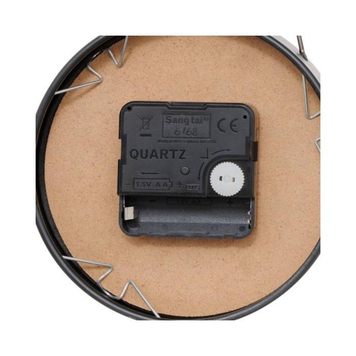 ATMOSPHERA Objet Déco Moto Avec Horloge  Neils  43cm Vert