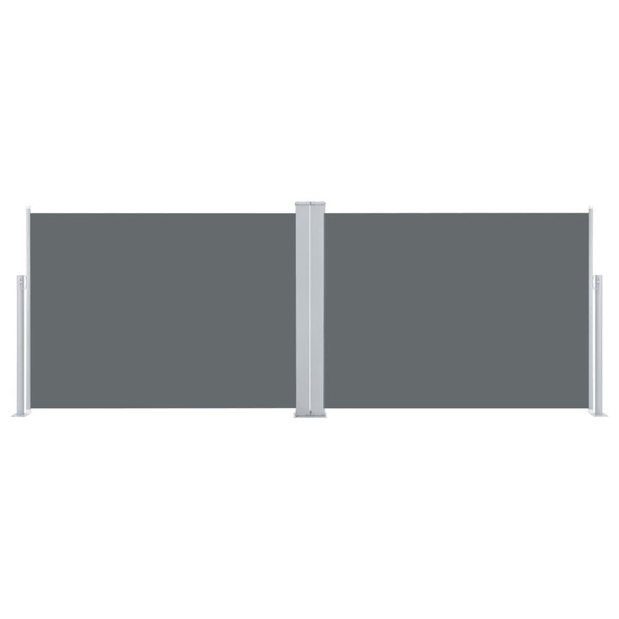 Voir la diapositive 4 : VIDAXL Auvent lateral retractable Anthracite 120 x 1000 cm