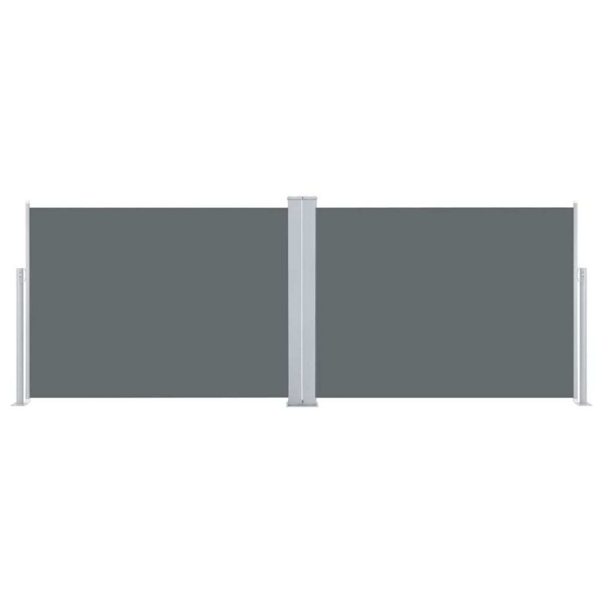 VIDAXL Auvent lateral retractable Anthracite 120 x 1000 cm