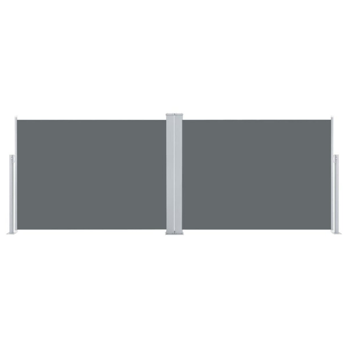 VIDAXL Auvent lateral retractable Anthracite 120 x 1000 cm