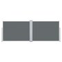 Voir la diapositive 4 : VIDAXL Auvent lateral retractable Anthracite 120 x 1000 cm