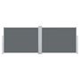 Voir la diapositive 4 : VIDAXL Auvent lateral retractable Anthracite 120 x 1000 cm