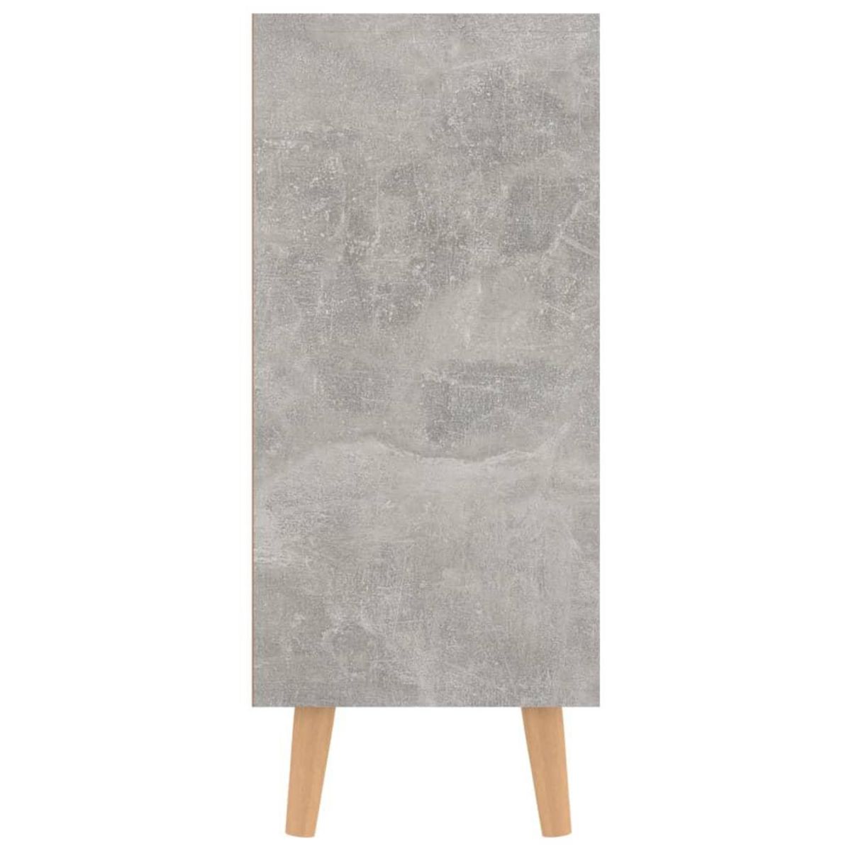 VIDAXL Buffet gris beton 90x30x72 cm bois d'ingenierie