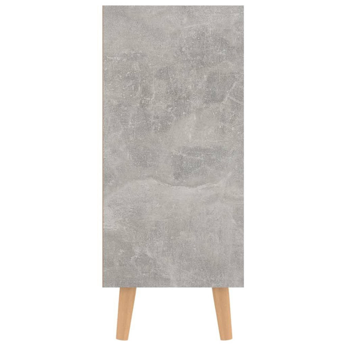 VIDAXL Buffet gris beton 90x30x72 cm bois d'ingenierie