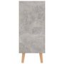 Voir la diapositive 4 : VIDAXL Buffet gris beton 90x30x72 cm bois d'ingenierie