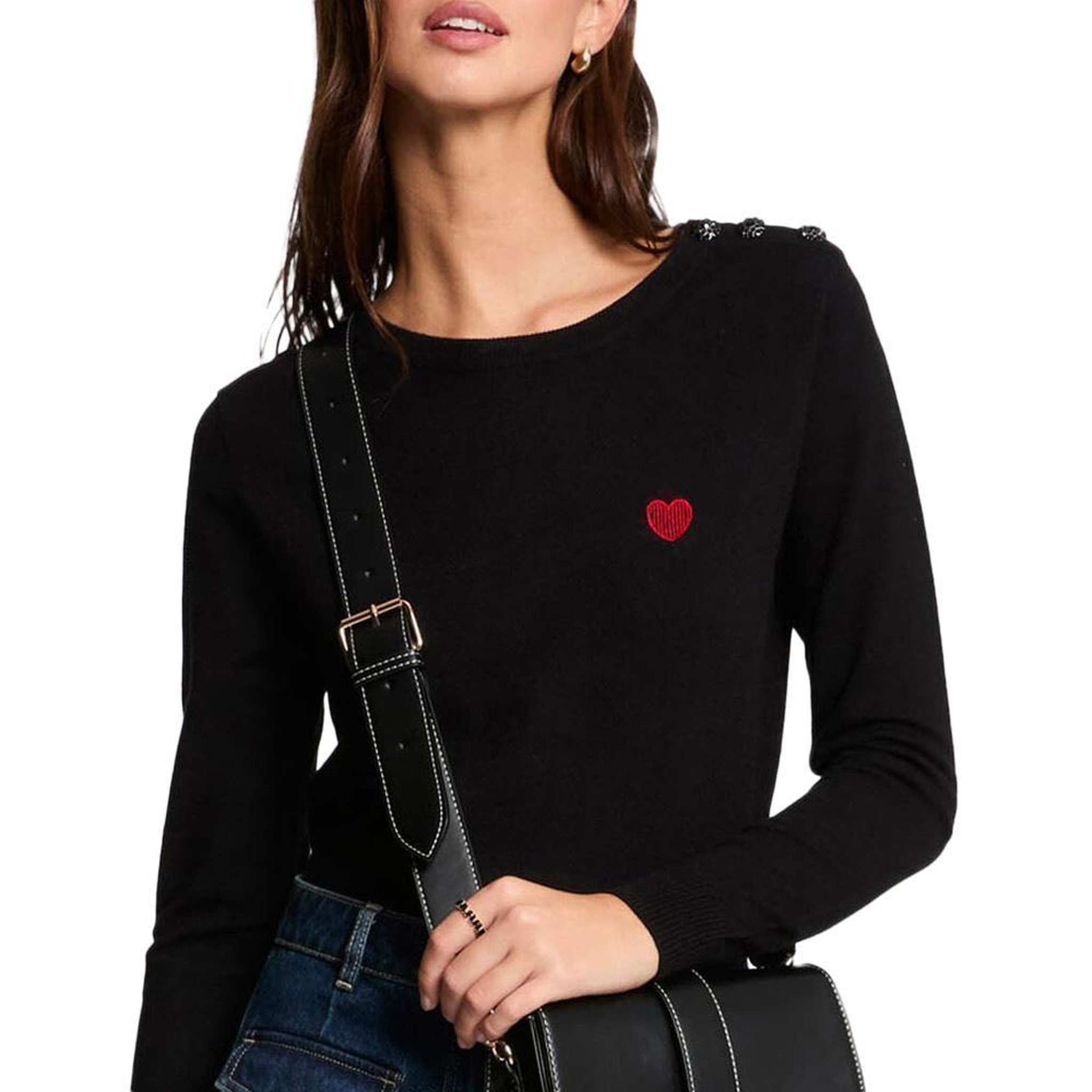 Voir la diapositive 1 : MORGAN Pull  Femme Morgan MKISS