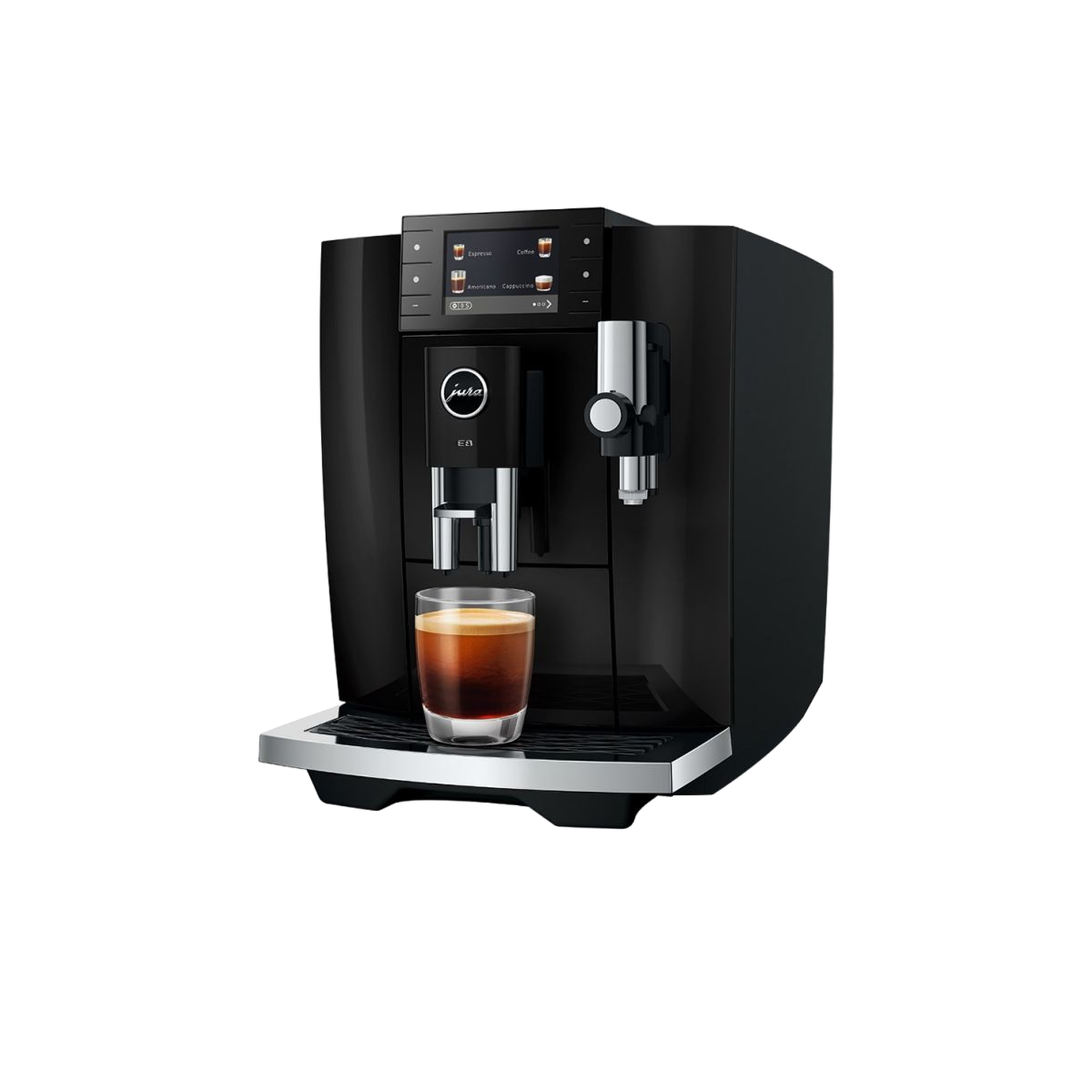 machine à café automatique e8 noir piano 1.9L