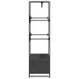 Voir la diapositive 5 : VIDAXL Armoire noir 90x50x180 cm bois d'ingénierie