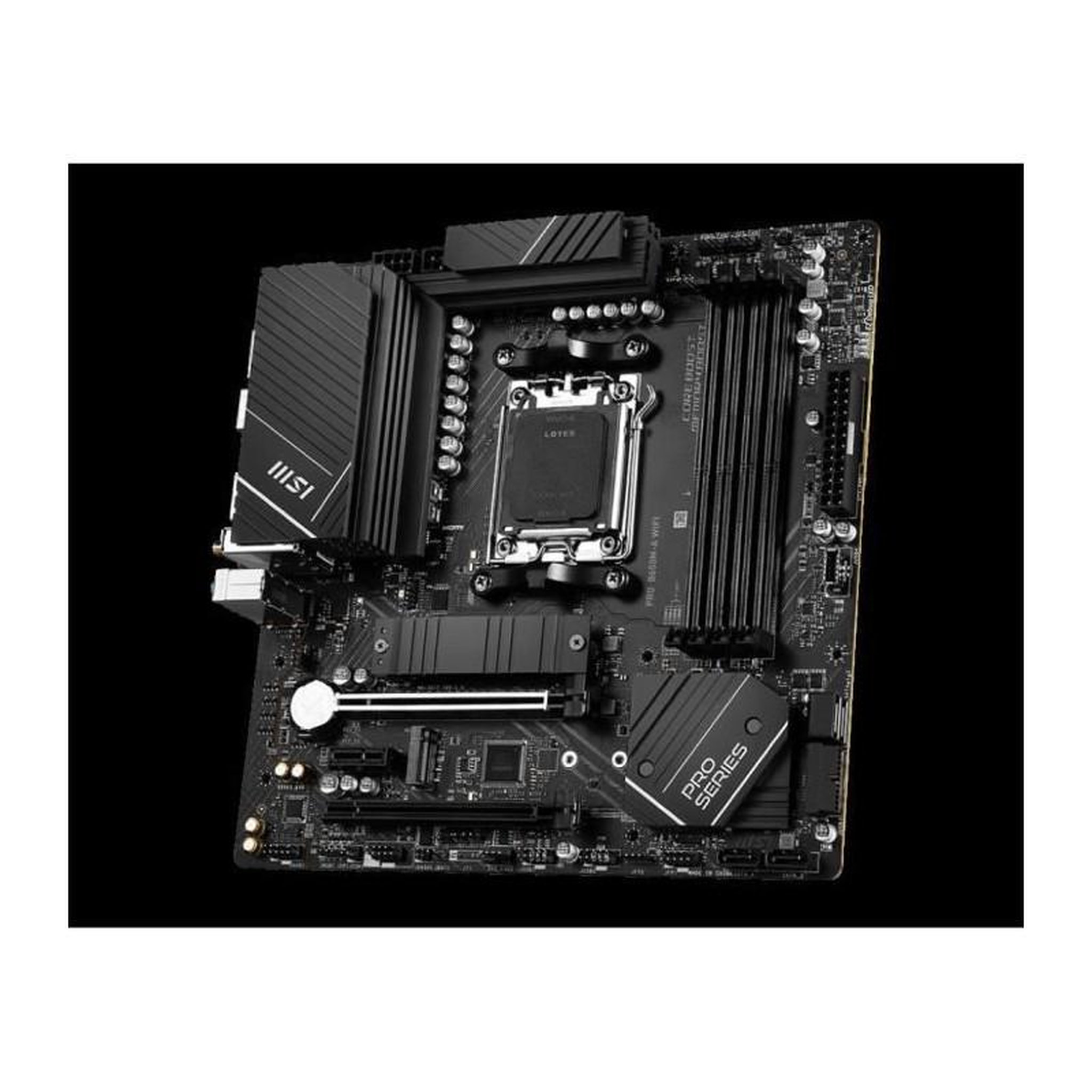 Voir la diapositive 4 : MSI PRO B650M A WIFI