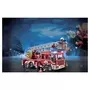 PLAYMOBIL 9463 - City Action - Camion pompiers échelle pivotante