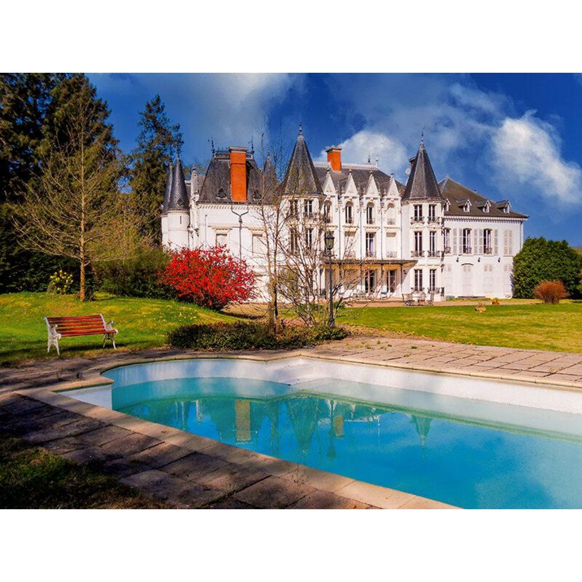 Smartbox 2 jours luxueux en château près de Lyon - Coffret Cadeau Séjour