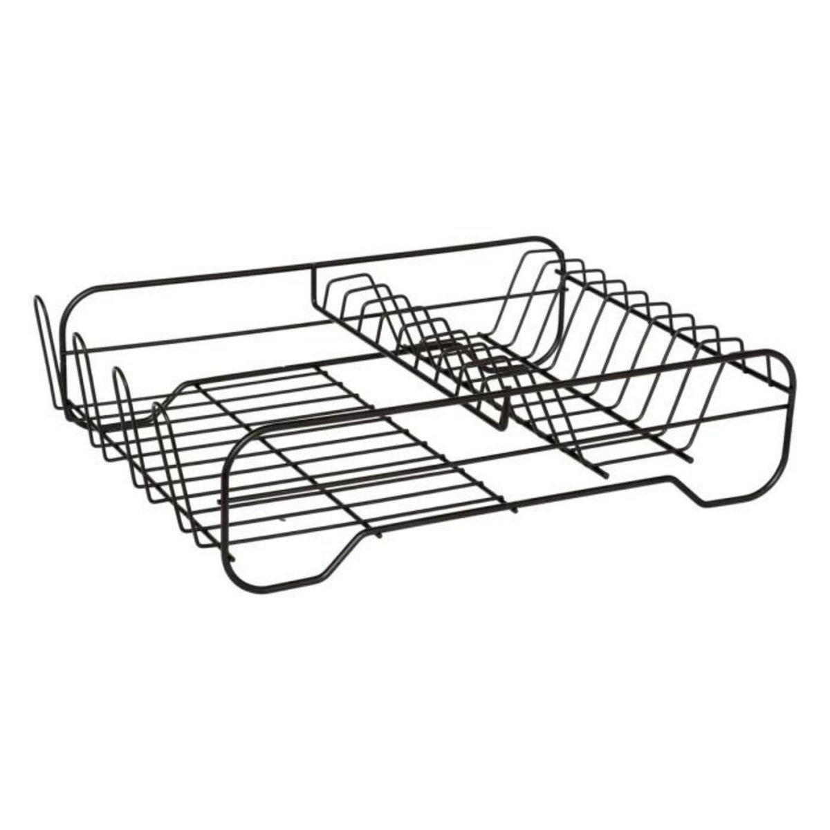 FIVE Égouttoir à Vaisselle Extensible  Black Edition  55cm Noir