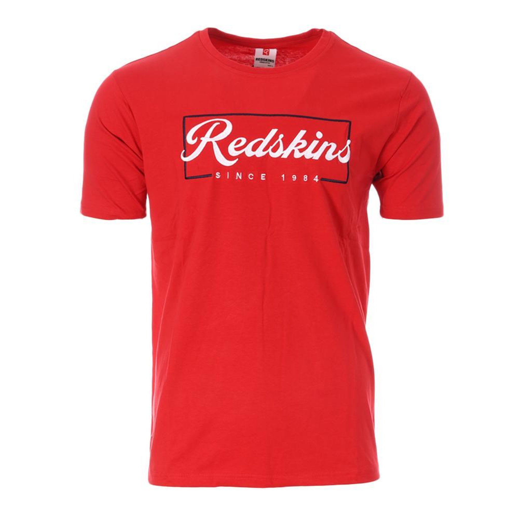 REDSKINS T-Shirt Rouge Homme Redskins TS6074. Coloris disponibles : Rouge