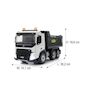 Voir la diapositive 3 : Jamara Voiture télécommandée Camion à benne Volvo FMX Meiller 1:20 2,4GHz